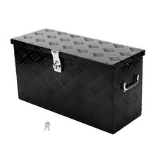 24x9.5x12.5 Aluminum Tool Box Truck Trailer Pickup Flat Bed Storage Toolbox