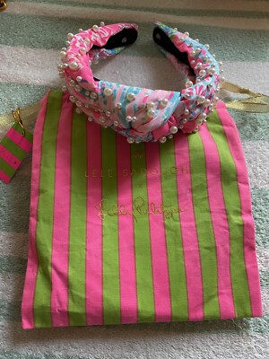 Girls Lilly x Lele headband with dust bag LELE SADOUGHI HEADBANDS & LILLY EARRINGS 3pcs SET | eBay main image 2