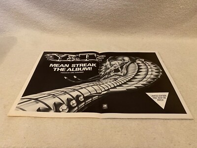 POST.27 MAGAZIN BILD/POSTER 11X16'' Y & Y: MEAN STREAK