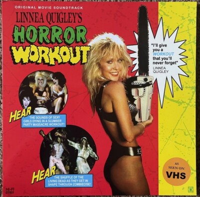 Linnea Quigley's Horror Workout New Sealed Limited Edition Tri Color Vinyl LP