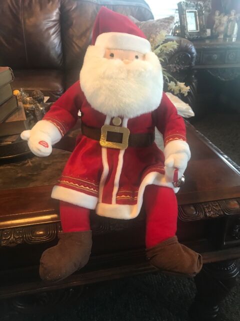 HALLMARK Cards The Polar Express Plush Talking Santa Claus (tested and works) | eBay