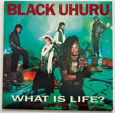 Black Uhuru  What Is Life Vinyl LP Record Single Island 1983