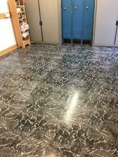 .UK DARK MARBLE EFFECT SELF ADHESIVE STICK ON VINYL FLOORING FLOOR TILES KITCHEN