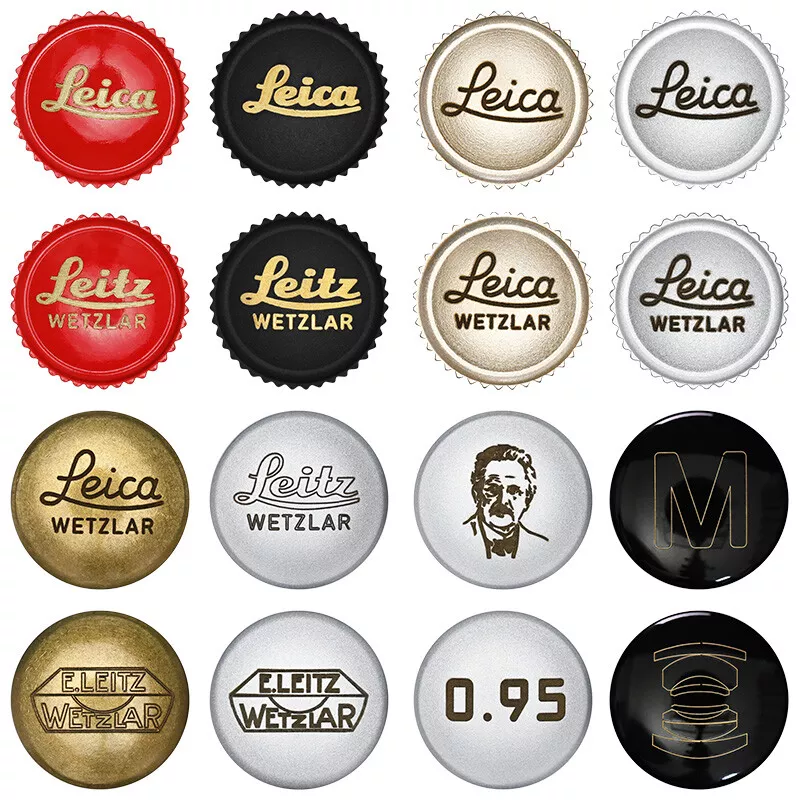 3PCS Soft Shutter Release Buttons for Leica M Fujifilm, 11mm, Red/Black/Gold - Image 3 of 4