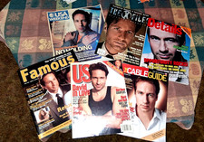 6 Vintage David Duchovny Magazine Covers Details Famous X-Files Us USA Weekend