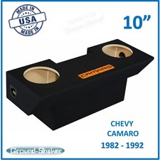 Chevy Camaro 1982-1992 10" Sub Box Subwoofer Enclosure Speaker Box Car Audio