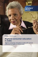 Gujjala Adinarayana | Right To Consumer Education In India | Taschenbuch (2015)