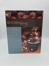 Kitchen Living Chocolate Fondue 3-Tier Fountain NIB