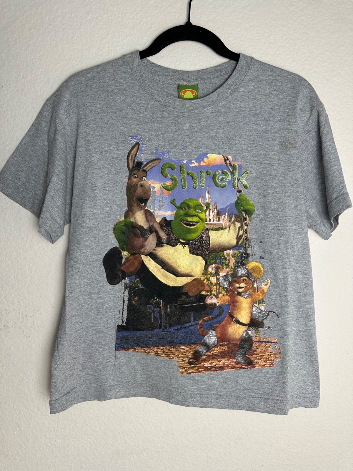 Vintage Shrek 2 Movie Promo Dreamworks Animation T Shirt Size Small/XS