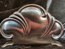 Vintage Serviettenhalter / Serviettenständer silberfarben 