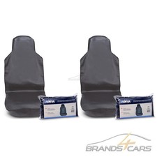 2 Stück ENVA WERKSTATTSCHONER UNIVERSAL-SITZSCHONER KUNSTLEDER FÜR VORDERSITZE