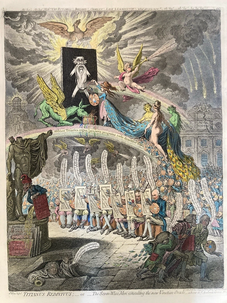 James Gillray Art Prints for sale | eBay