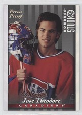 1997-98 Donruss Studio Silver Press Proof /1000 Jose Theodore #24 md3