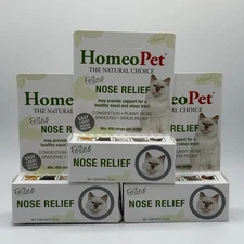3 Pack HomeoPet Feline Nose Relief 15mL For Cats