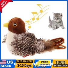 Simulated Chirping Bird Cat Toy For Indoor Cats Interactive Pet Cat Toy Sounds