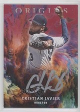 2021 Chronicles Origins Signatures Red Silver Ink 25/99 Cristian Javier Auto 2t9