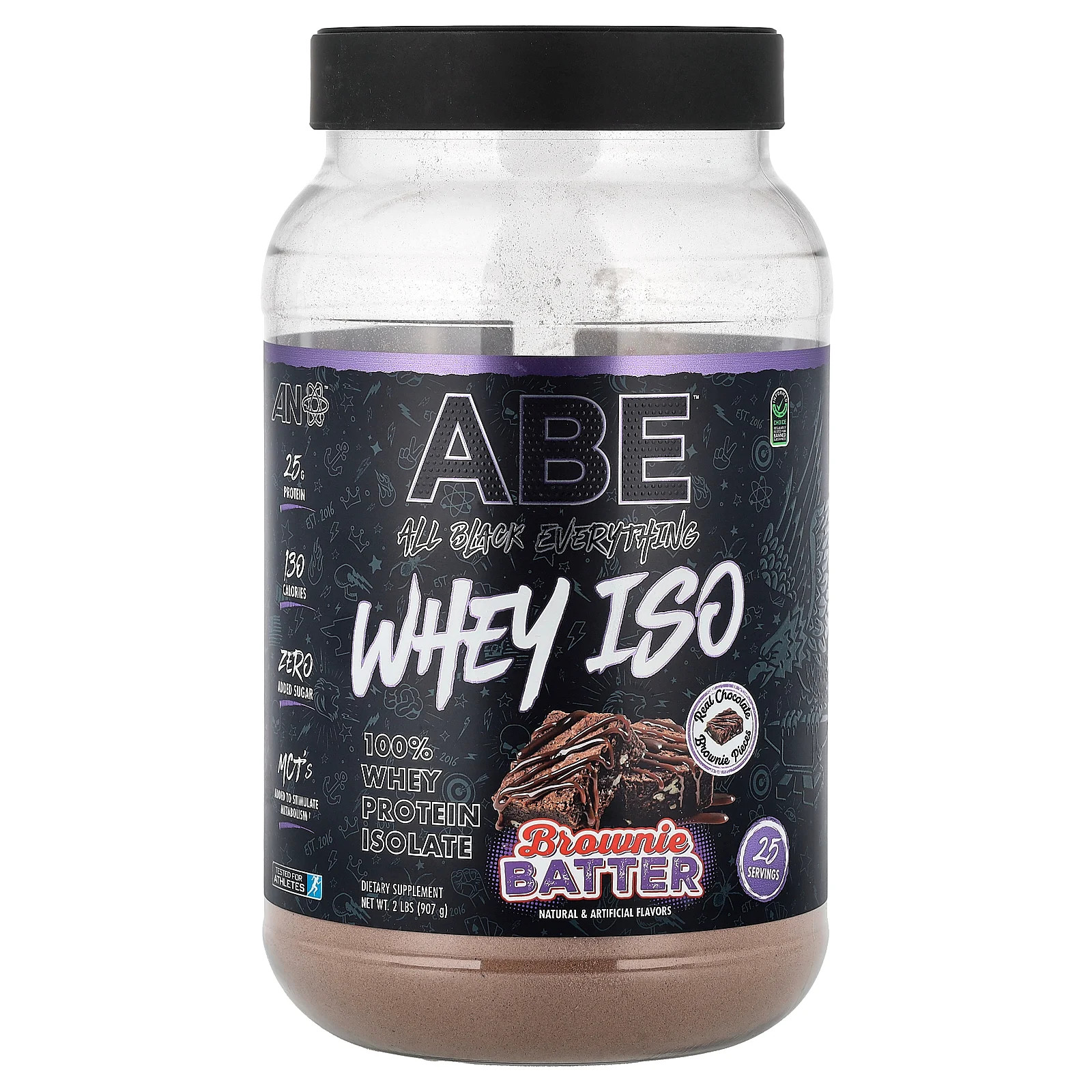 Whey ISO тесто для брауни 2 фунта 907 г 10490₽