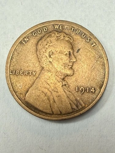 ** 1914 LINCOLN CENT- VF+ (UPGRADE THAT SPOT IN YOUR SET)  PRICED TO SELL **