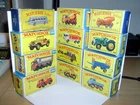For Trimatis ONLY Custom Order: 12 Reconstructed Lesney Matchbox Original Boxes