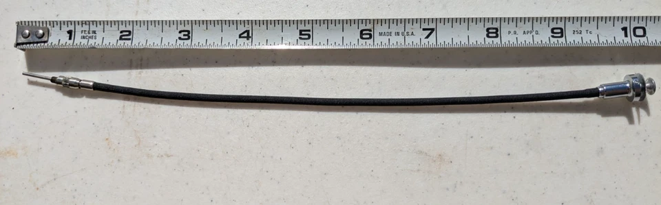 Vintage Zeiss Ikon 10" + cable disparador revestido de tela Foto 2 de 4