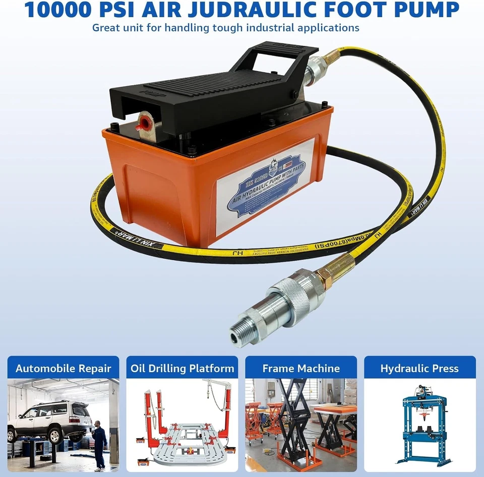 Durable Pedal-Activated Hydraulic Pump for Automotive & Industrial Applications - Image 4 of 4