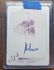 JB Middleton 2025 Bowman Draft Magenta Printing Plate Auto 1/1 Colorado Rockies