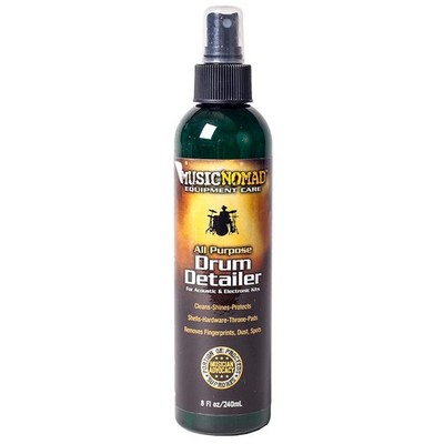 Premium Drum Detailer and Polish Cleaner Shine Protector 8 oz Bottle
