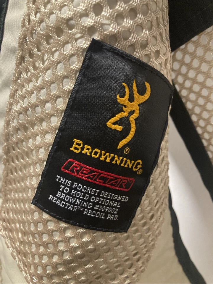 Browning Reactar Trapper Creek Mesh Shooting Vest Men’s Hunting Size Large - Image 3 of 4