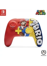 PowerA Nano Enhanced Wireless Controller for Nintendo Switch - Mario Victory