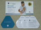 1 Pack SIGNAL RELIEF 4.5" Kit 1 Reusable Patch 3 Adhesives NEW