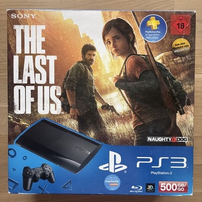 Sony PlayStation 3 Super Slim 500GB The Last of Us Bundle Rare CIB OVP USK 18