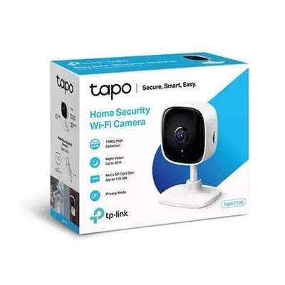 TP-Link Tapo C100 1080p IP-Überwachungskamera - Weiß
