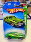Hot Wheels Treasure Hunts '10 12/12 '69 Ford Mustang In Green #064/214 Intl Card