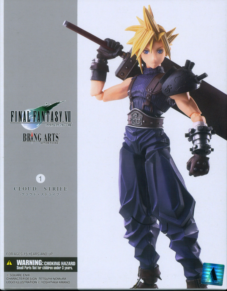 Final Fantasy VII FF7 BRING ARTS Action Figure SQUARE ENIX Cloud