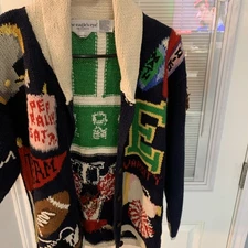 VTG The Eagle's Eye Women's 90s Farm Sweater Size Small