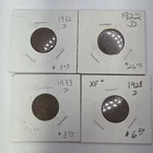 Lot of 4 Lincoln Wheat Cent Penny 1932-D 1922-D 1933-D 1928-D #15