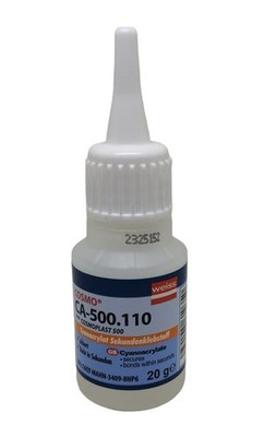 Sekundenkleber a 20 Gramm COSMO CA-500.110 Cosmoplast 500  CA-500.110.FL14
