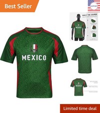 Lightweight Machine Washable Soccer Jersey - Supports Mexico, Argentina & More