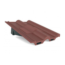 Manthorpe Red Double Roman Roof Tile Vent & Adapter / Marley Ludlow Redland
