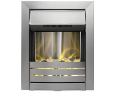 Adam Inset Electric Fire - EF0006 -BrushedBrushed