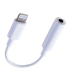 8 Pin to 3.5 mm Headphone Stereo Jack Adapter Aux Cord Converter for Music