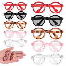 Ocapind 10 pcs Doll Dress up Sunglasses Doll Eye Glasses Set