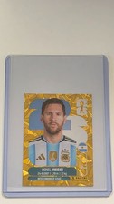 2026 Panini FIFA World Cup Lionel Messi ARG 17 Gold Crumple