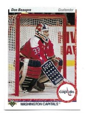 DON BEAUPRE 1990-91 UPPER DECK CARD NEAR MINT+ CONDITION