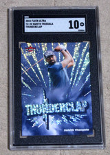 2023 Fleer Ultra #TC20 Sahith Theegala RC Rookie Thunderclap SGC 10