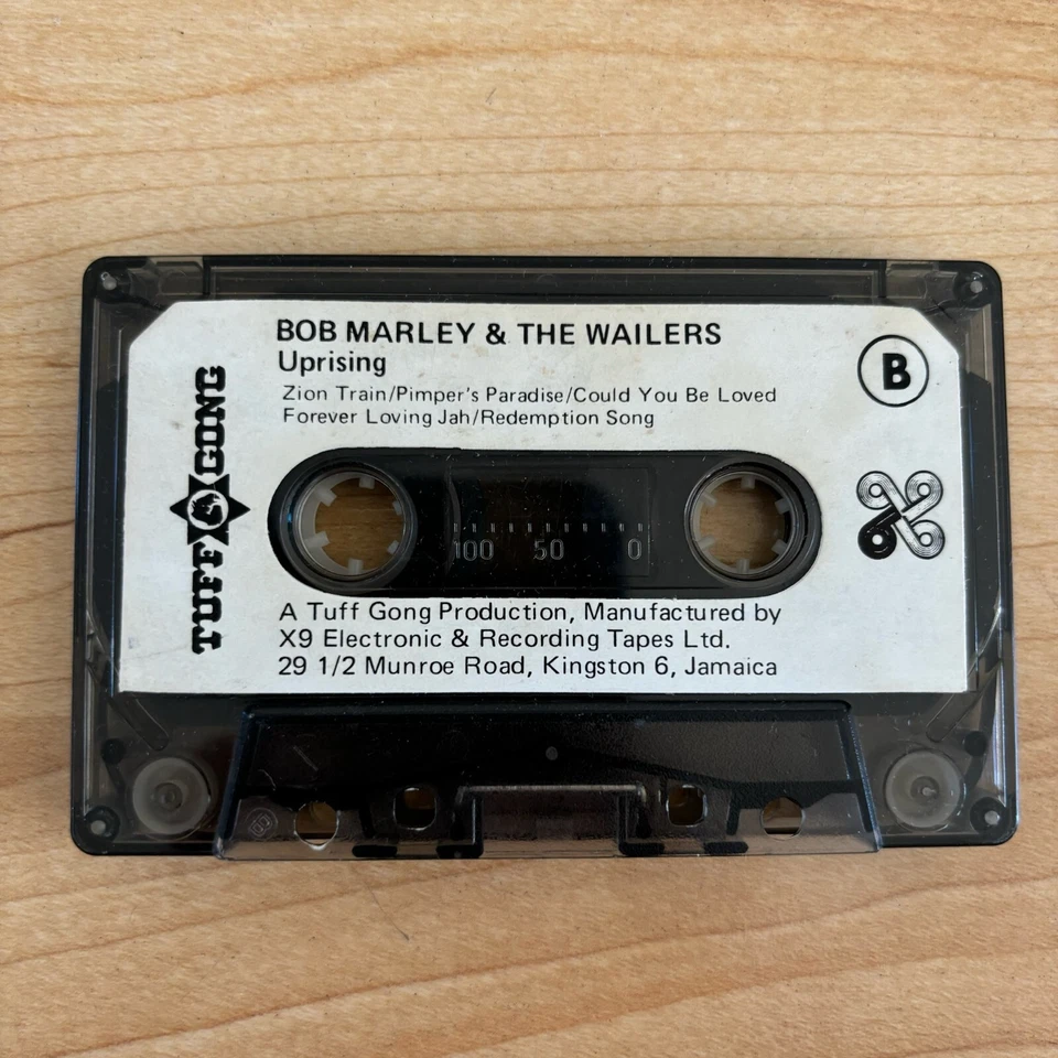 Bob Marley & The Wailers - Uprising Cassette Tuff Gong Jamaican Pressing RARE! - Image 4 of 4