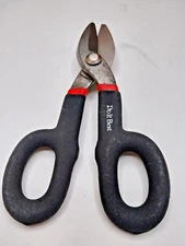 Do It Best  Straight Cut Tin Snips 7" Double Coated Handles GUC