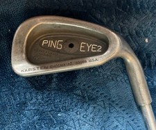 Ping Golf Eye2 Black Dot 3 Iron Karsten Steel Shaft Right Hand Very Nice