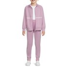 Athletic Works Girls 2 PC Misty Mauve Fleece Tracksuit Size (7-8) NWT — photo 4