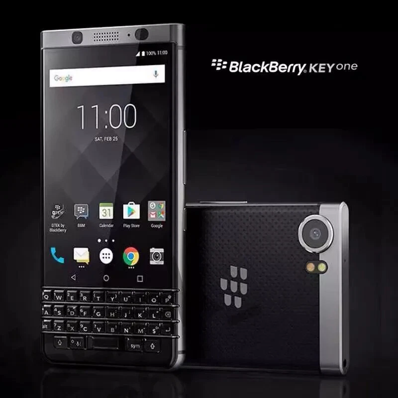 BLACKBERRY KEYONE (UNLOCKED+ ANDROID) MINT CONDITION 64GB Sliver/Black - Image 2 of 4